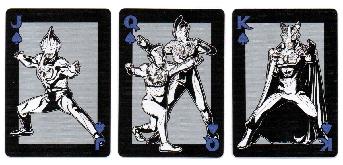 Bicycle Ultraman New Generation Playing Cards