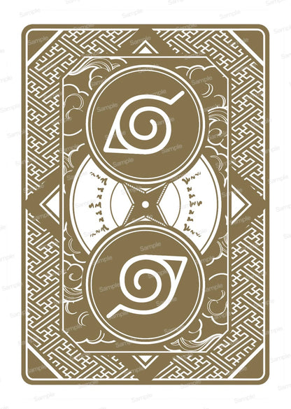Bicycle Naruto Shippuden v2 Playing Cards