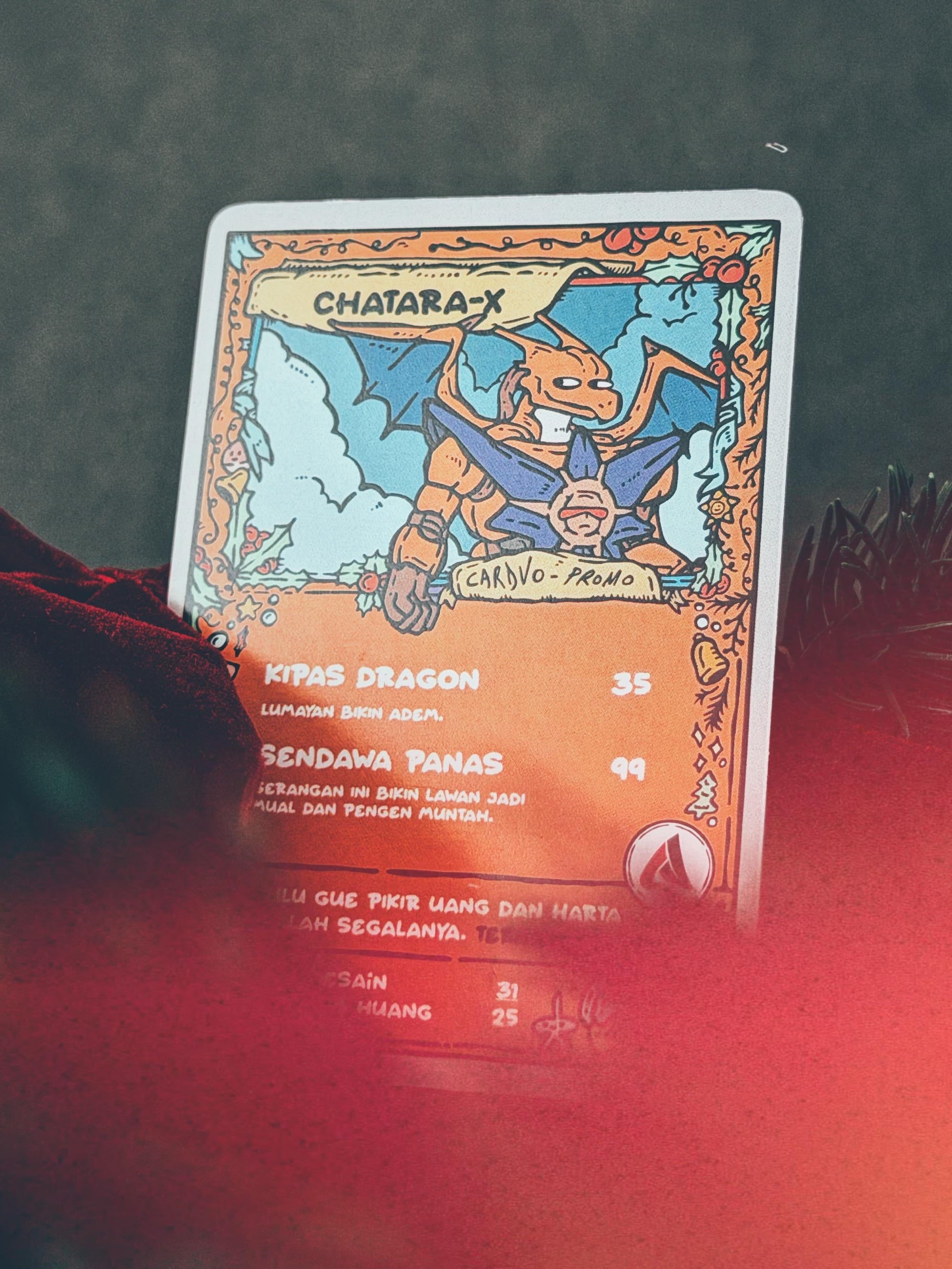 Pokkedo x Cardvo CHATARA-X XMAS &