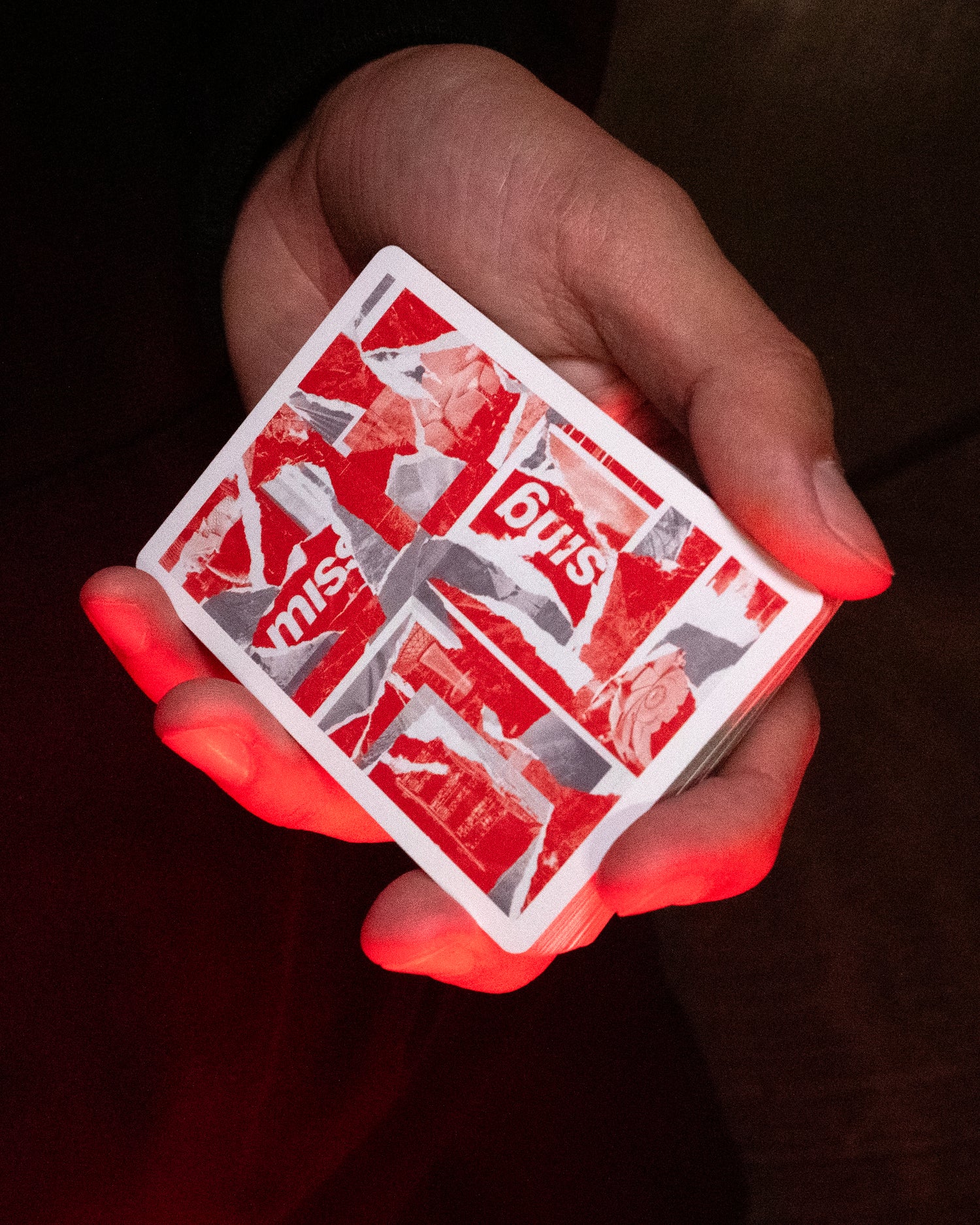 Collage Playing Cards - Singapore Edition by Missing