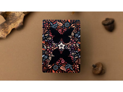 Butterfly Seasons Spring Summer Autumn Winter Marked Playing Cards by Ondrej Psenicka