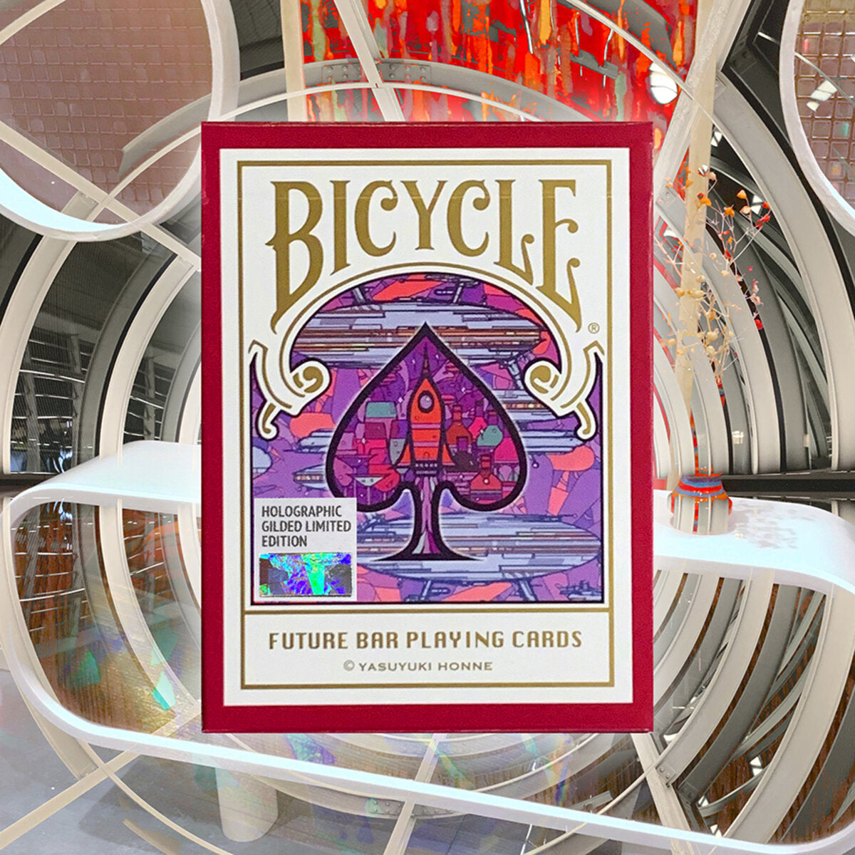 Bicycle Future Bar Holographic Gilded [FREE GOODIES]