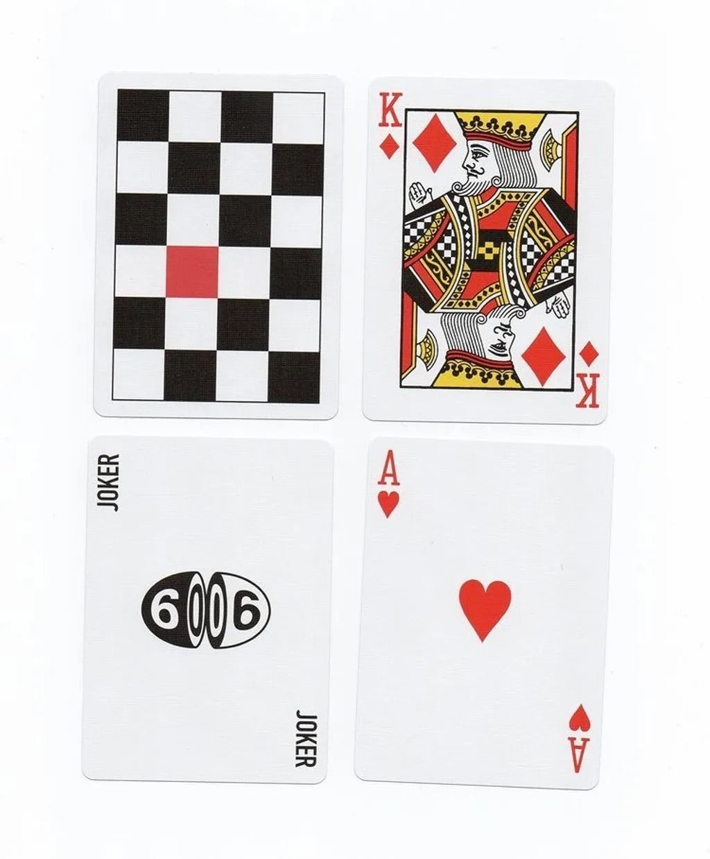 XL Checkerboard Playing Cards Anyone