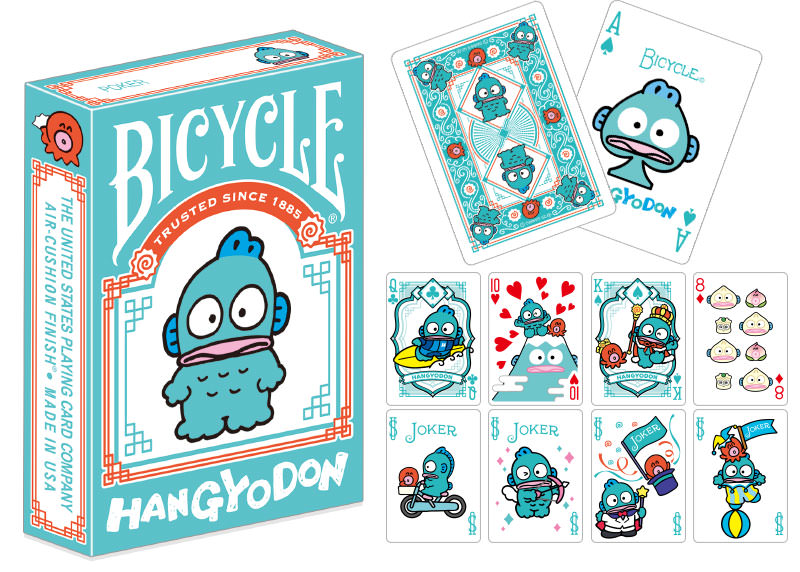 Bicycle Sanrio Hangyodon Japan Playing Cards