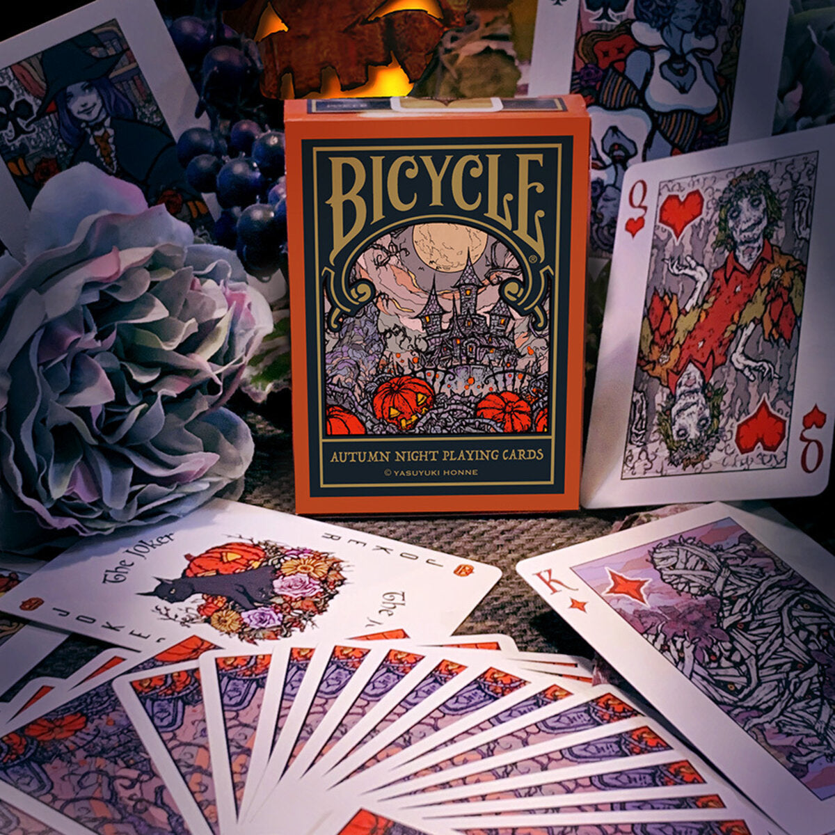 Bicycle Autumn Night Playing Cards [FREE FREEBIES]