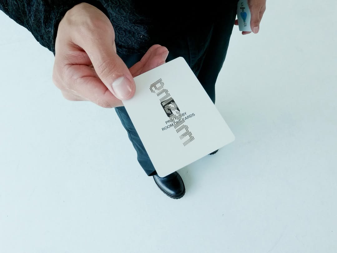 Orange Beam Playing Cards by Missing