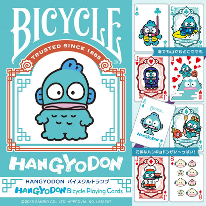 Bicycle Sanrio Hangyodon Japan Playing Cards