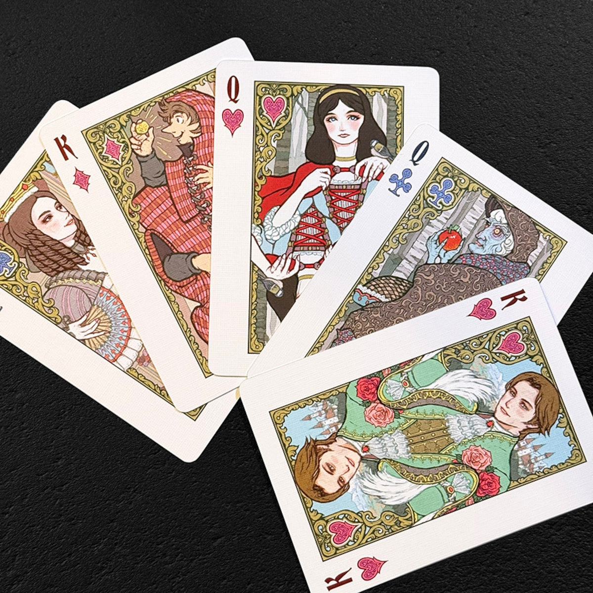 Schneewittchen Playing Cards by HONNE Yasuyuyki + Free Post Card &amp; Goodies