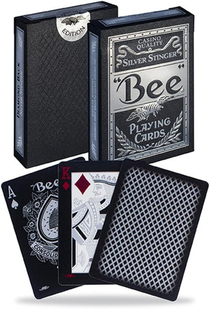 Bee Silver Stinger Playing Cards