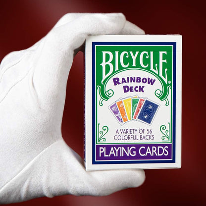 Bicycle Ultimate Rainbow Cards Deck - A Variety of 56 Colorful Backs