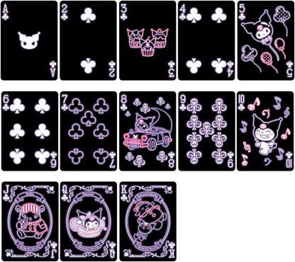 Bicycle Kuromi Playing Cards, US version, Sanrio