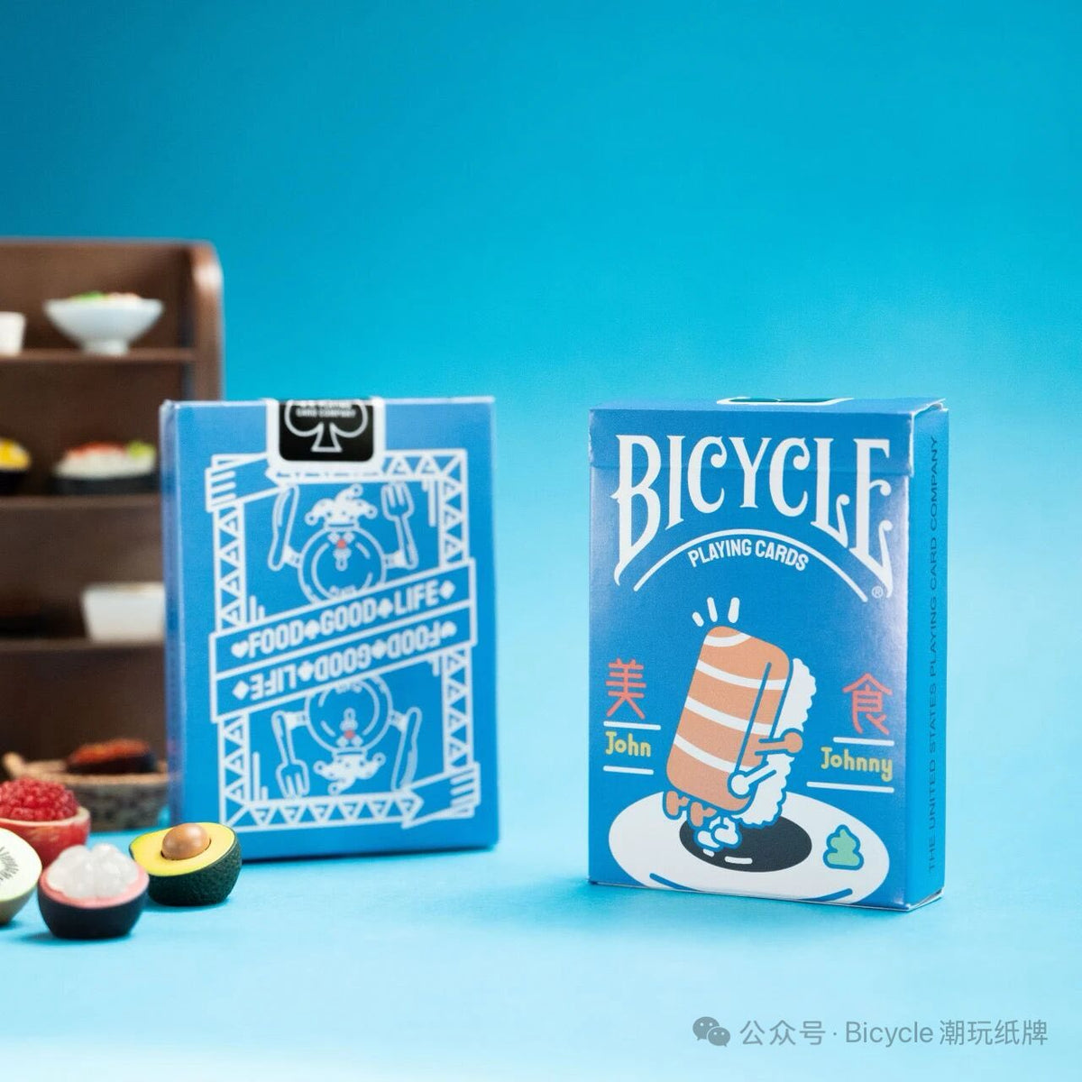 Bicycle John Johnny Playing Cards China Exclusive