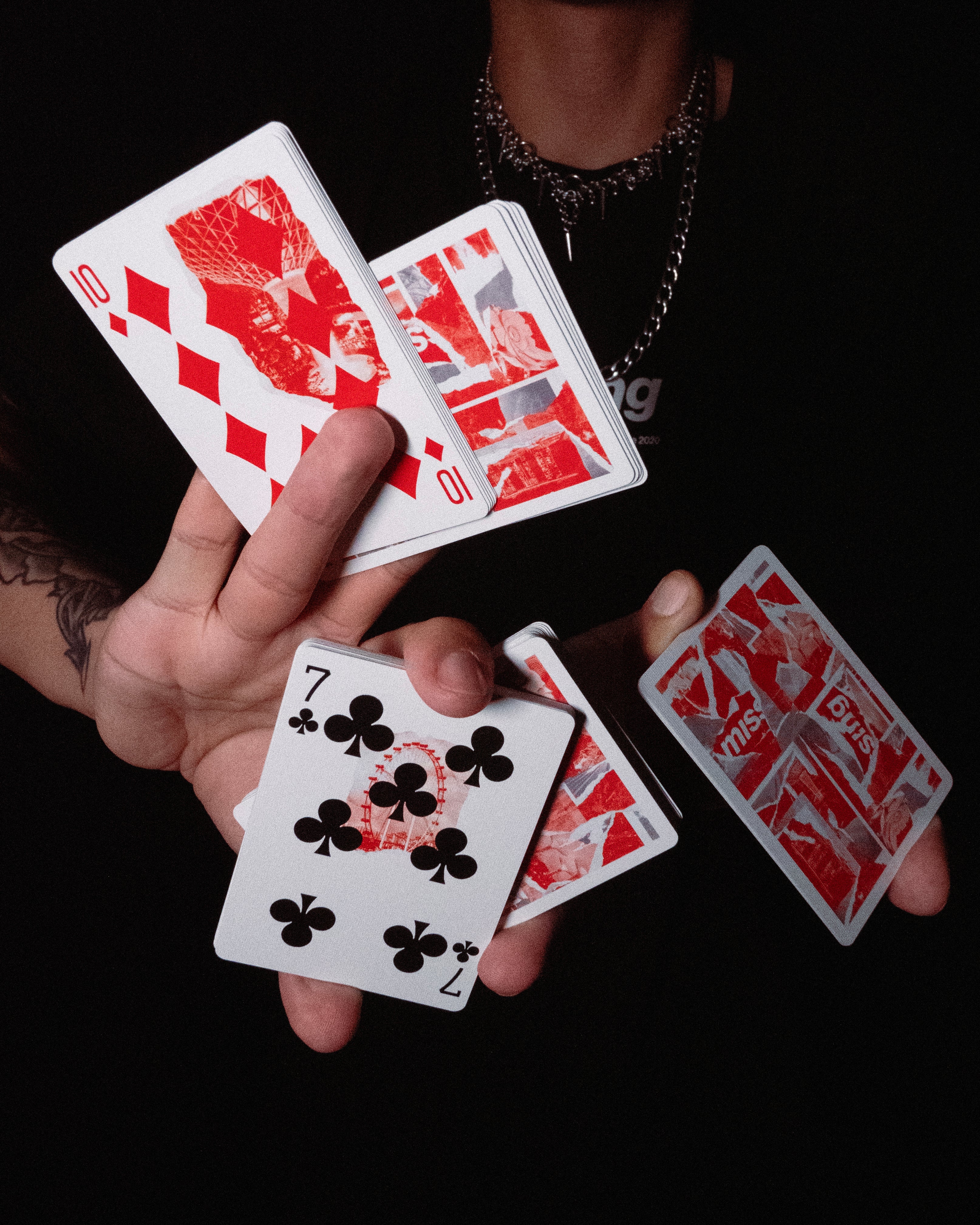Collage Playing Cards - Singapore Edition by Missing