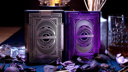 The Constellation Playing Cards Gold &amp; Purple