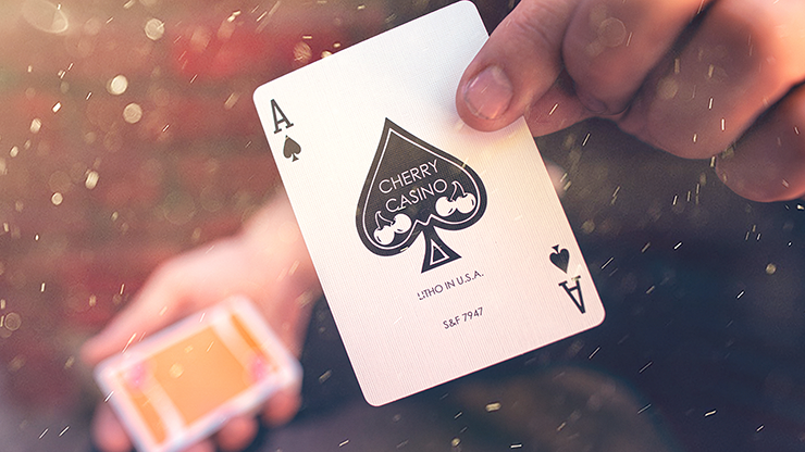 Cherry Casino Sands Summer Orange Mirage Holographic Black Hawk Teal Playing Cards