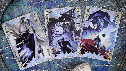 King Arthur V2 (Golden Dawn &amp; Silver Fairyland) Playing Cards by KING STAR