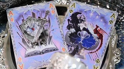 King Arthur V2 (Golden Dawn &amp; Silver Fairyland) Playing Cards by KING STAR