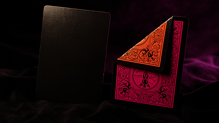 Bicycle Black Reverse Pink Playing Cards