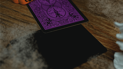 Bicycle Black Reverse Pink | Orange | Yellow | Red | Green Playing Cards