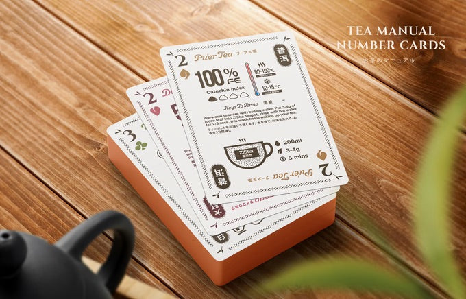 Medcha Tea PVC Foil Playing Cards