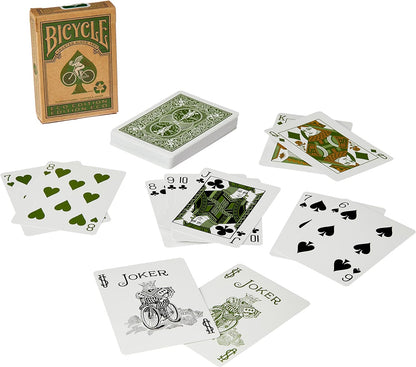 Bicycle Green Eco Edition Playing Cards [Made in Ohio]