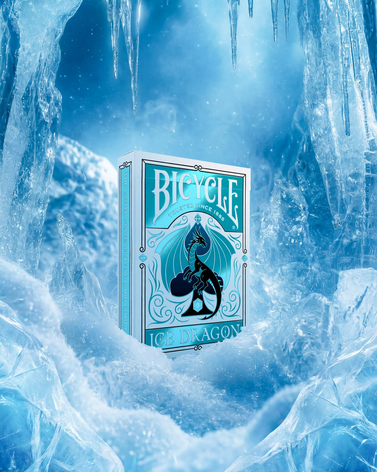 Bicycle Ice Dragon Playing Cards