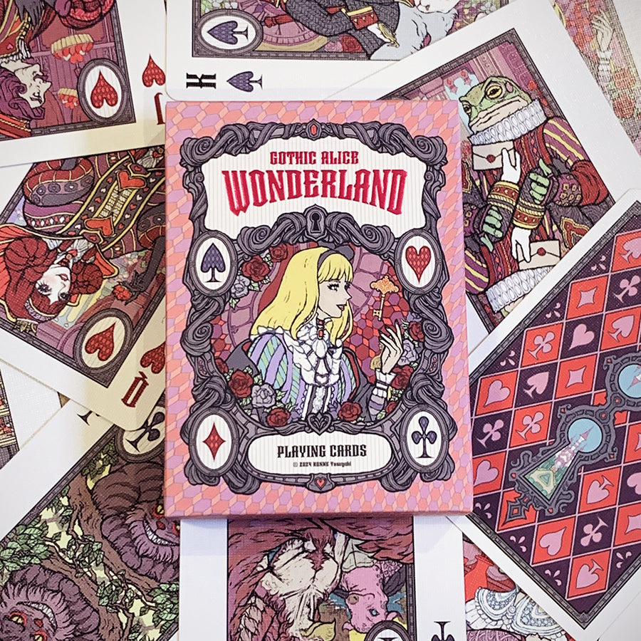 Gothic Alice Wonderland Playing Cards By Honne Yasuyuki