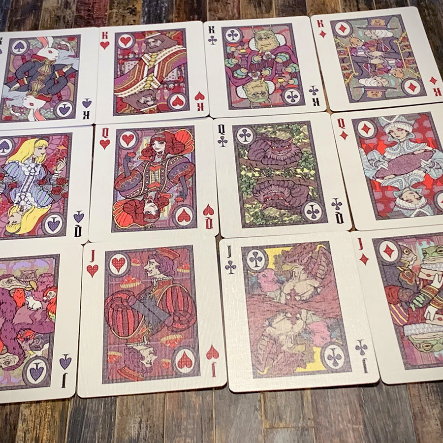 Gothic Alice Wonderland Playing Cards By Honne Yasuyuki [FREE GOODIES]