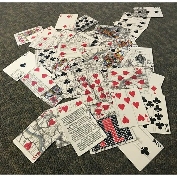Bicycle Escape Map Playing Cards