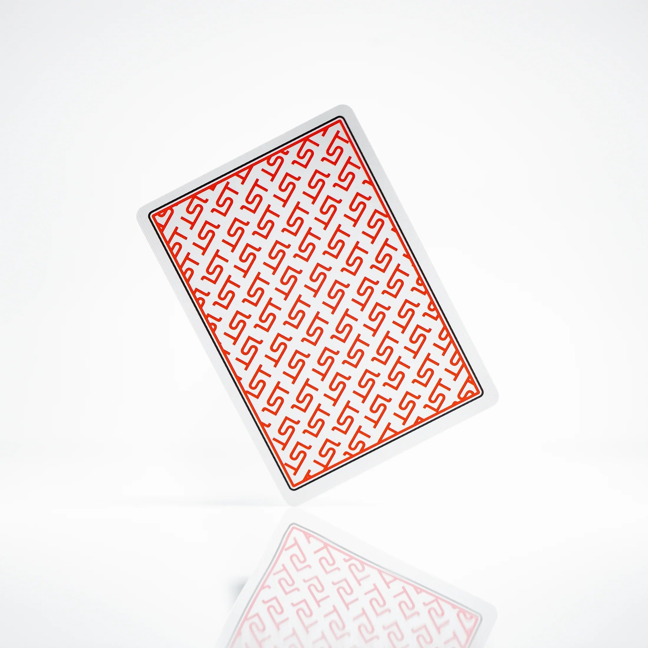 1ST playing cards V4 Red &amp; Black