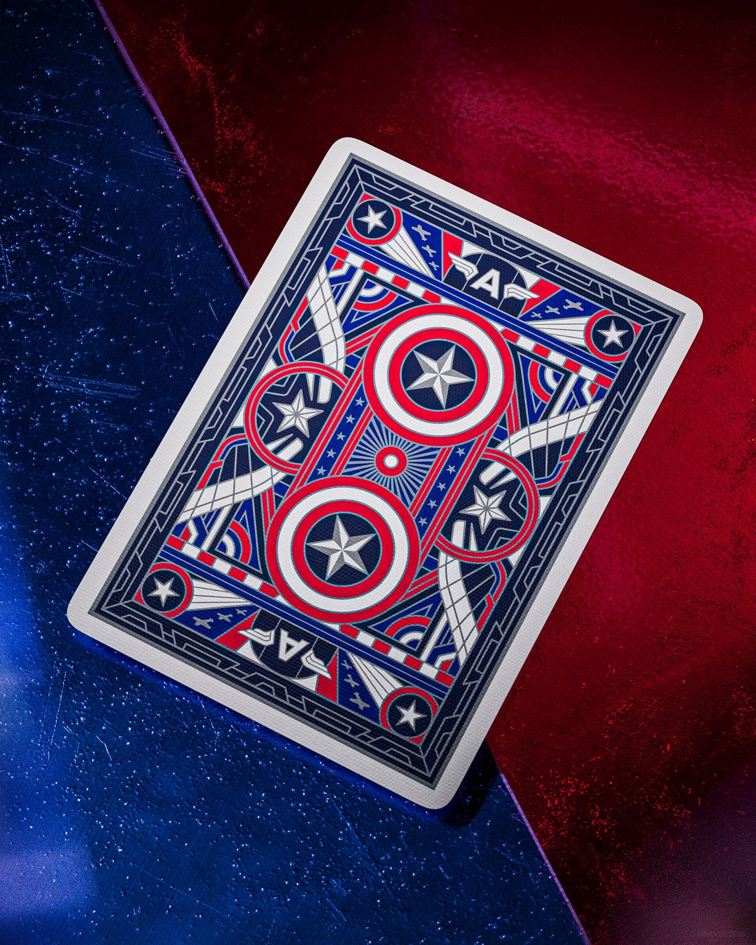Captain America Playing Cards