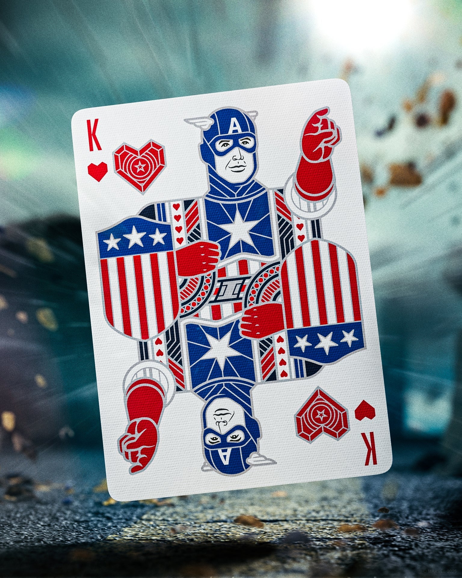 Captain America Playing Cards