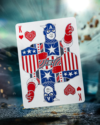 Captain America Playing Cards