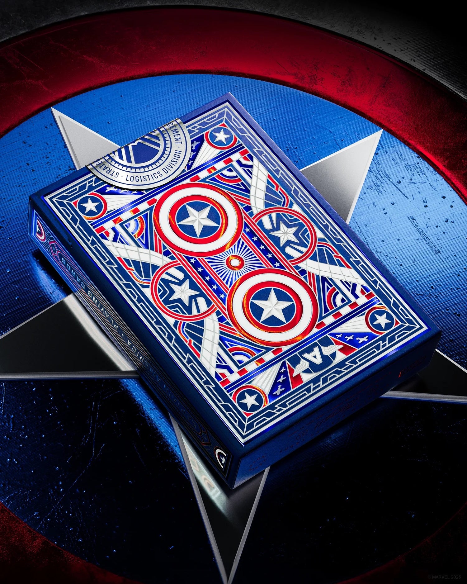 Captain America Playing Cards