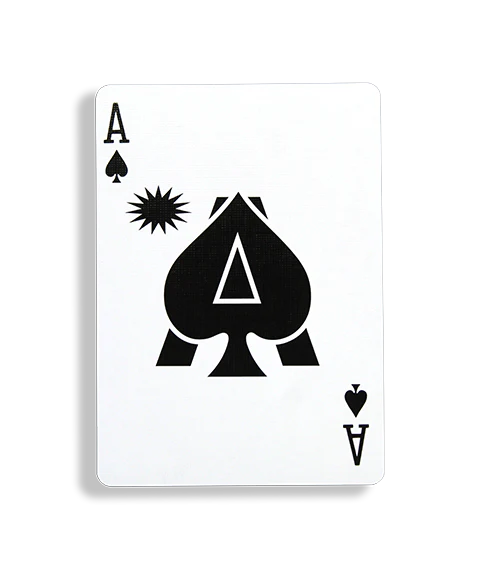 Anyone Cap Logo Green/Purple Playing Cards