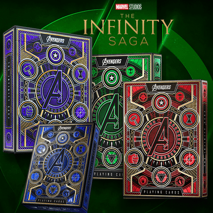 Avengers Playing Cards Infinity Saga Collection [Purple/Red/Green/Blue]