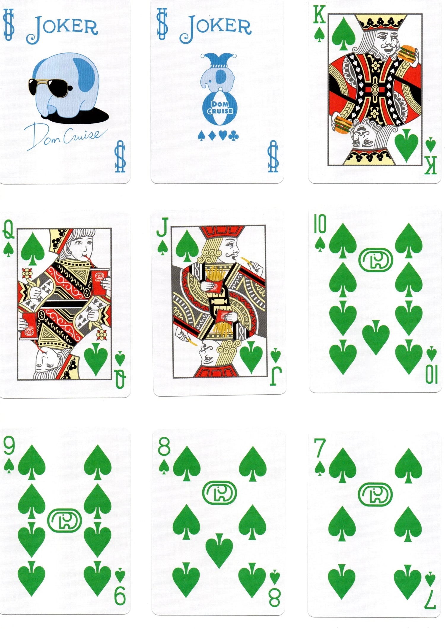 Bicycle Dom Dom Playing Cards