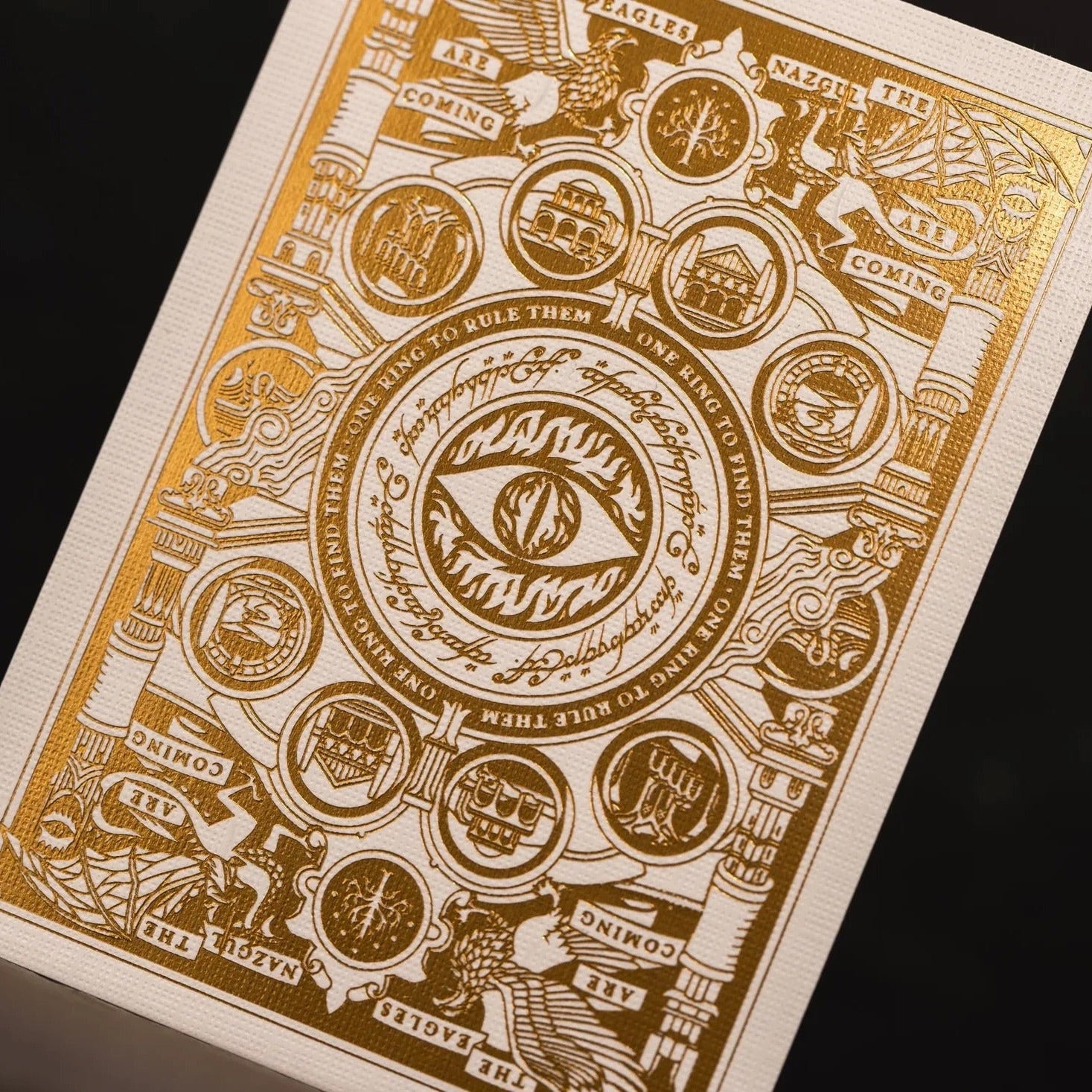 Lord of the Rings Special Gold Edition Playing Cards