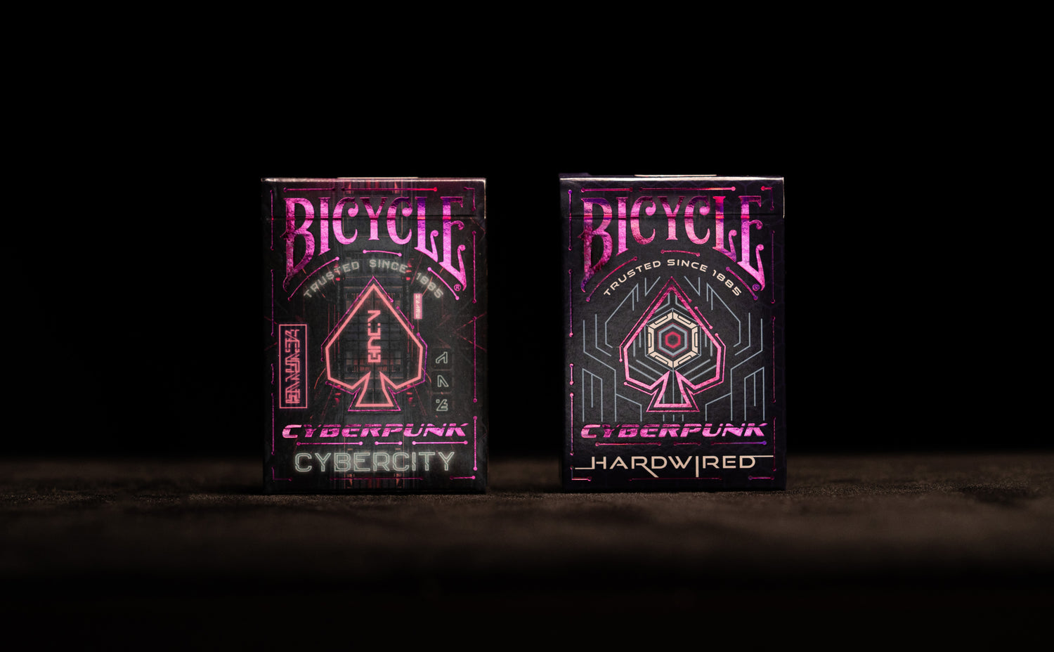 Bicycle Cyberpunk Cybercity Hardwired Cybernetic Playing Cards