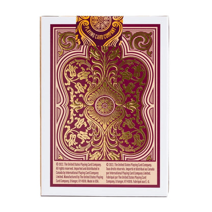 Bicycle Verbena Floral Premium Gold Foil Playing Cards