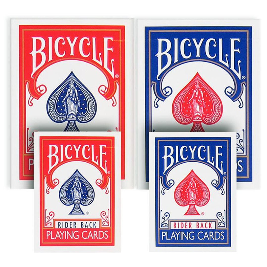 Bicycle Mini Rider Back Playing Poker Cards by USPCC