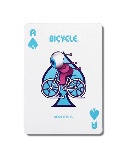 Bicycle Street Art Gum Playing Cards by Aleix Gordo