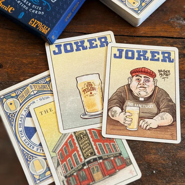 Odd Fellow Brother McPint Poker Playing Cards