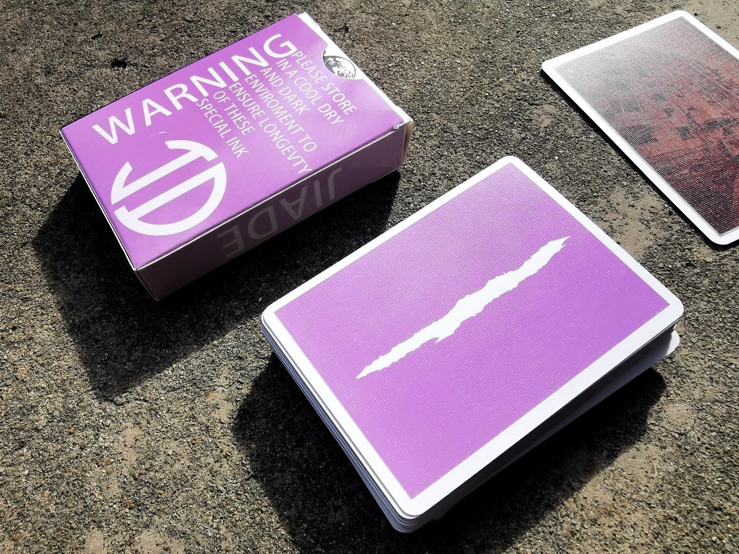 Warming Color-Changing Playing Cards