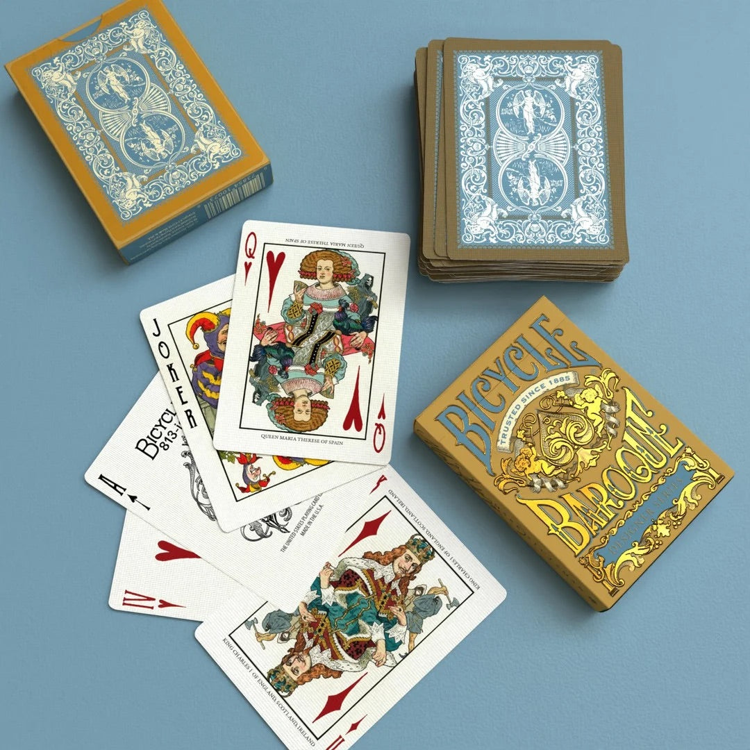 Bicycle Baroque Deck by Mark Stutzman | Cardvo Cards Singapore
