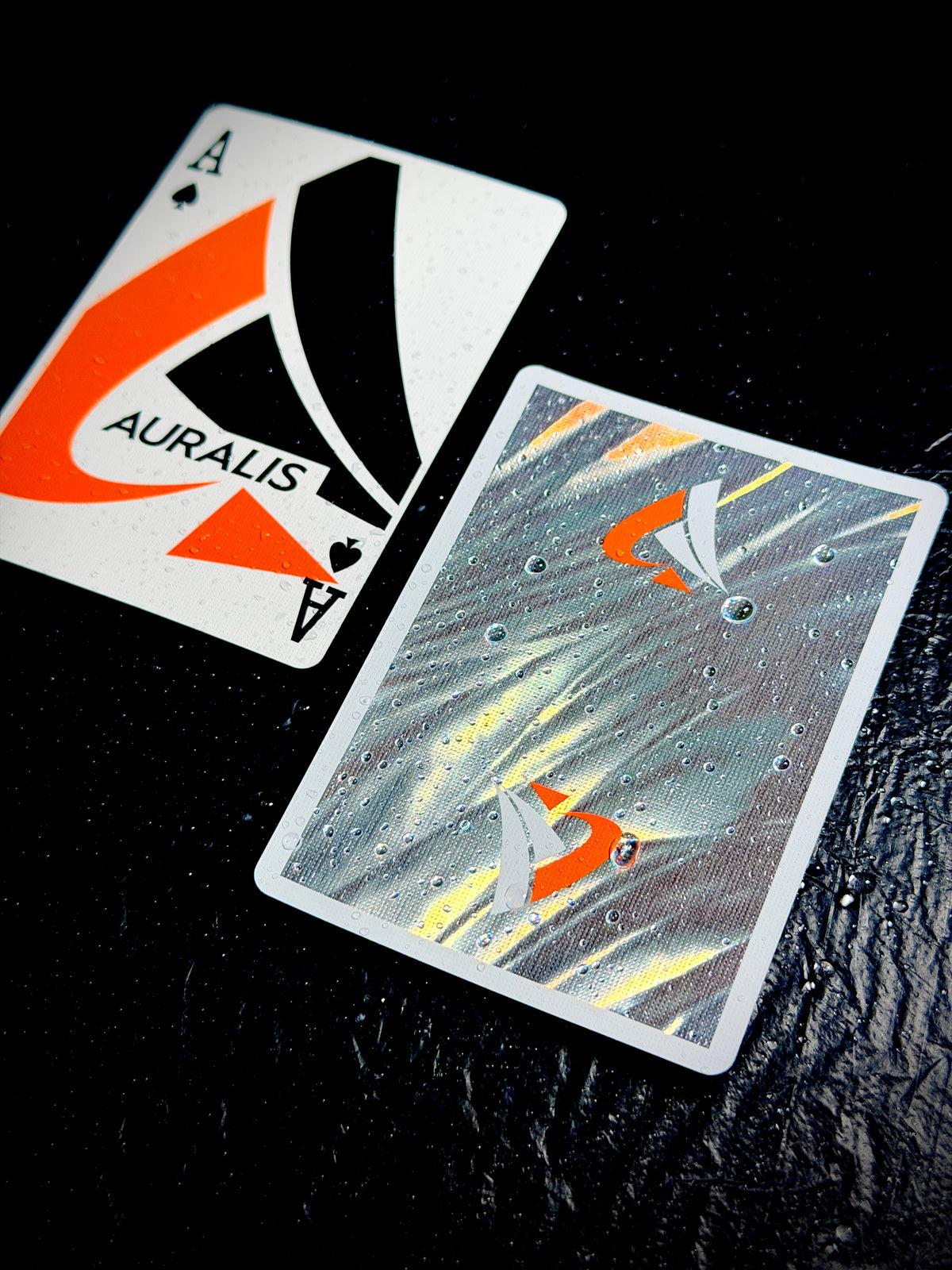 Cardvo Auralis Holo Gilded Limited of 50 Playing Cards