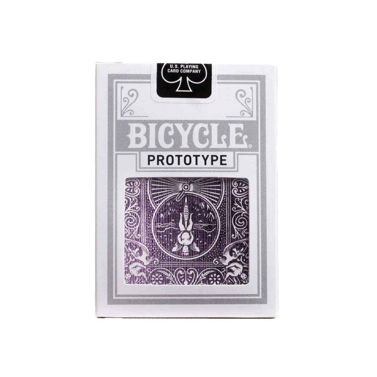 Bicycle Cold Foil Purple Prototype Playing Cards