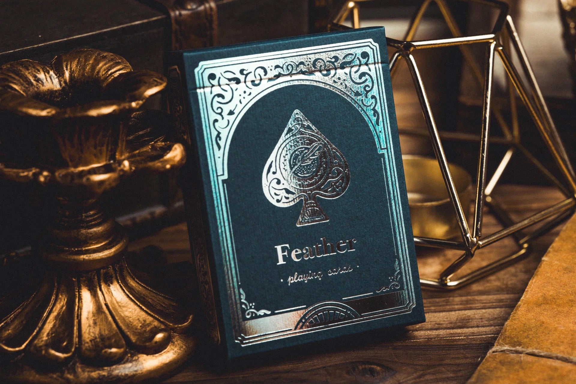 Feather Plastic PVC Marked Playing Cards by Eric Chien