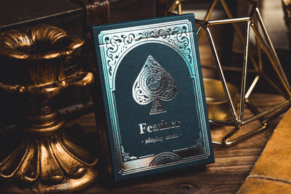 Feather Plastic PVC Marked Playing Cards by Eric Chien