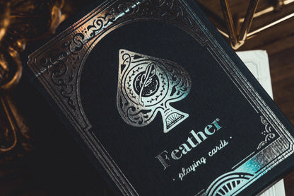 Feather Plastic PVC Marked Playing Cards by Eric Chien